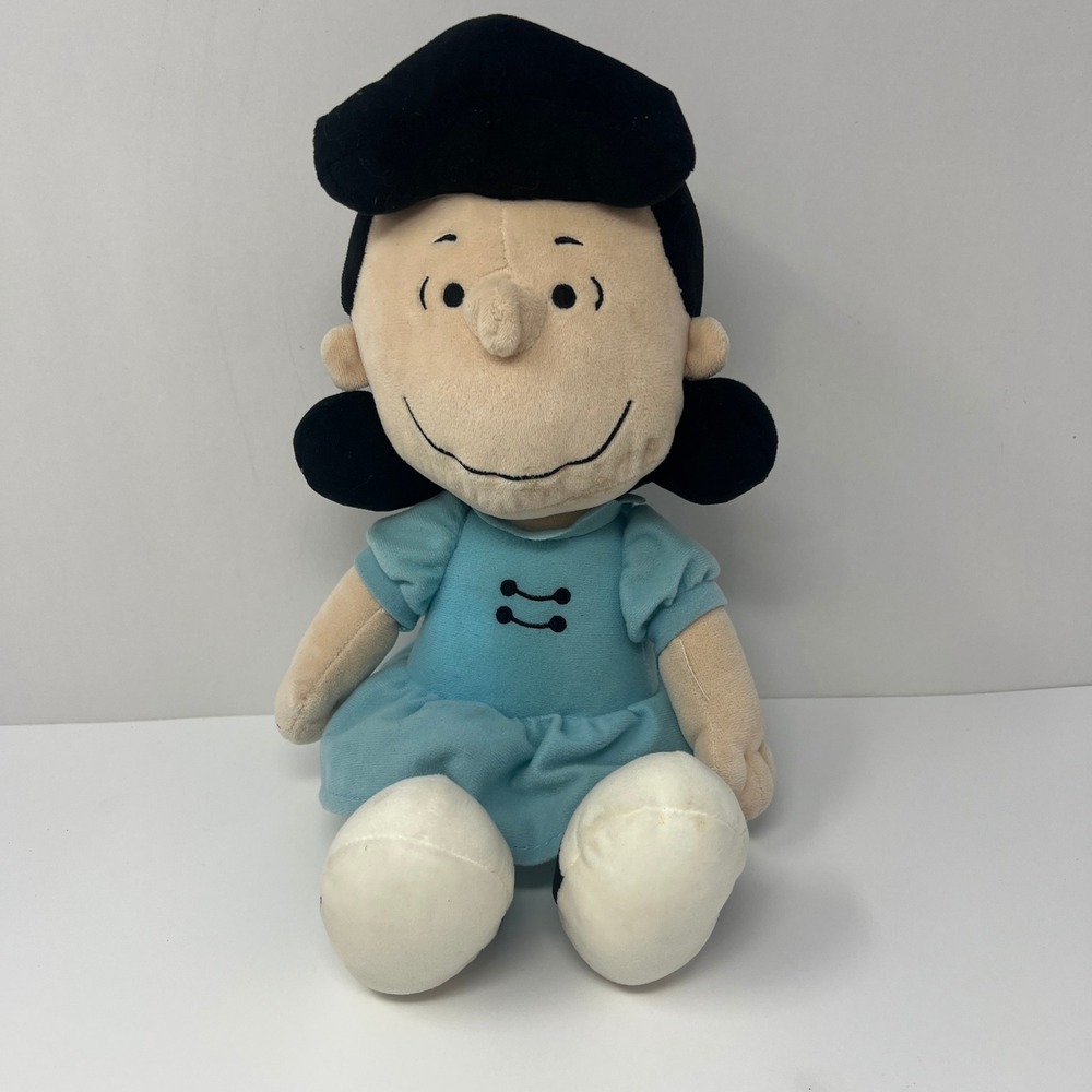 Kohl's Cares Peanuts Lucy Plush Doll Blue Dress 13 Inch 2019 Charlie Brown Toy